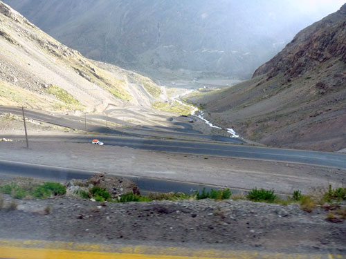 Los Caracoles - Estradas na Cordilheira dos Andes