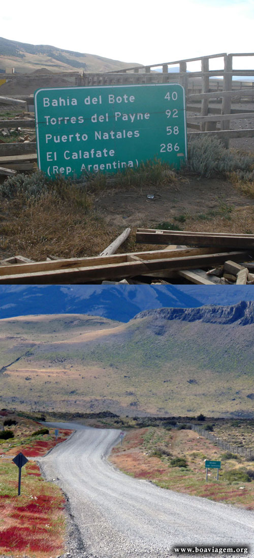 Ariba por la carretera! Ahora bamos a El Calafate! ARGENTINA!