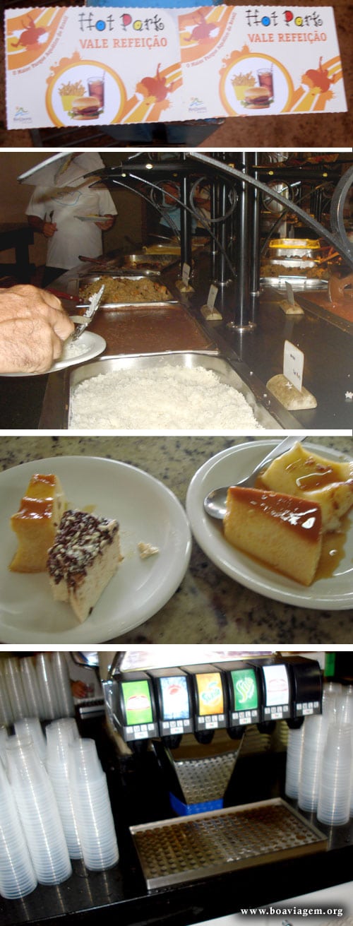 Almoço no Hot Park - Rio Quente Resorts