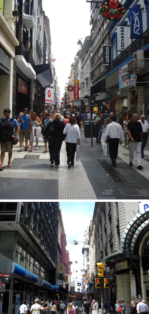 Calle Florida em Buenos Aires