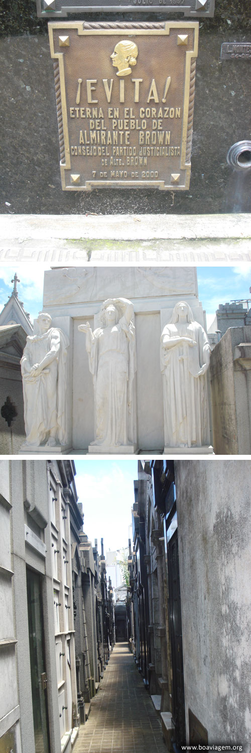 Cemitério da Recoleta em Buenos Aires