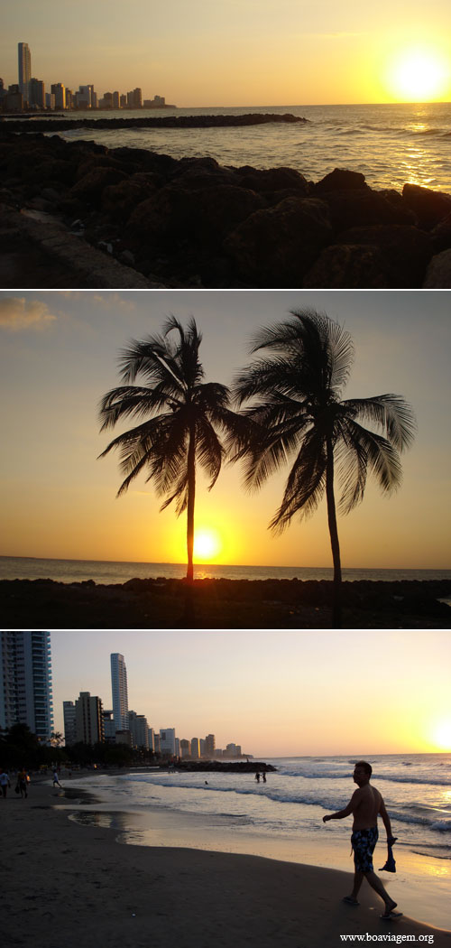 Praias de BocaGrande - Cartagena das Indias