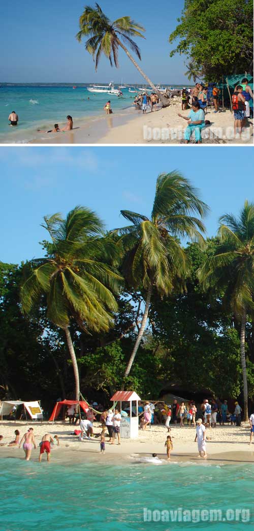 A praia mais linda da Colombia