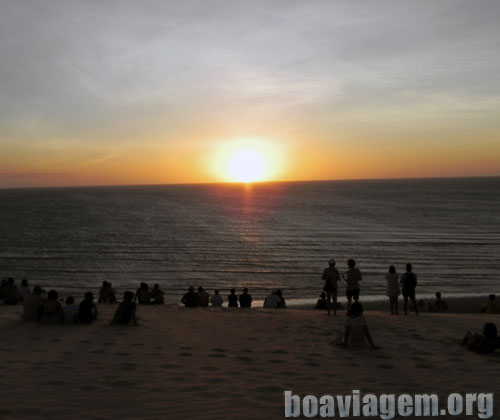 Por do sol em Jericoacoara