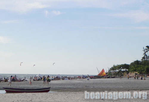 Praia em Jeri