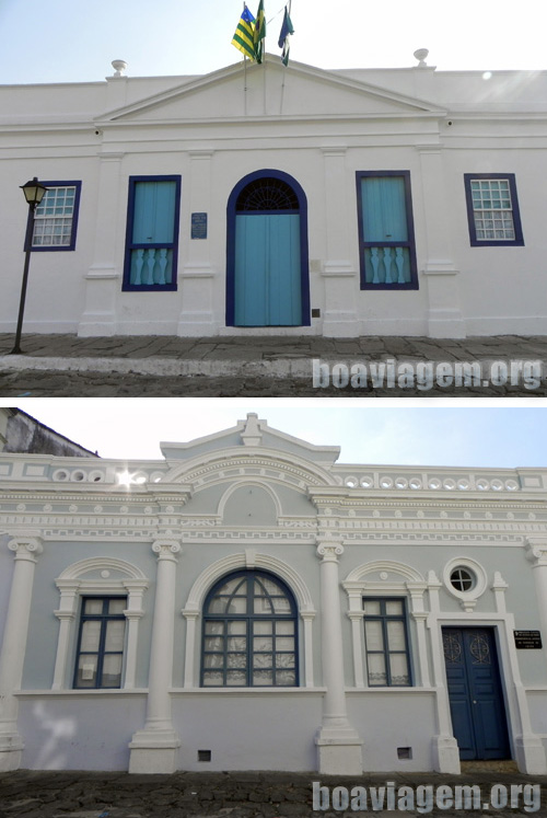 Arquitetura das casas de Goiás Velho