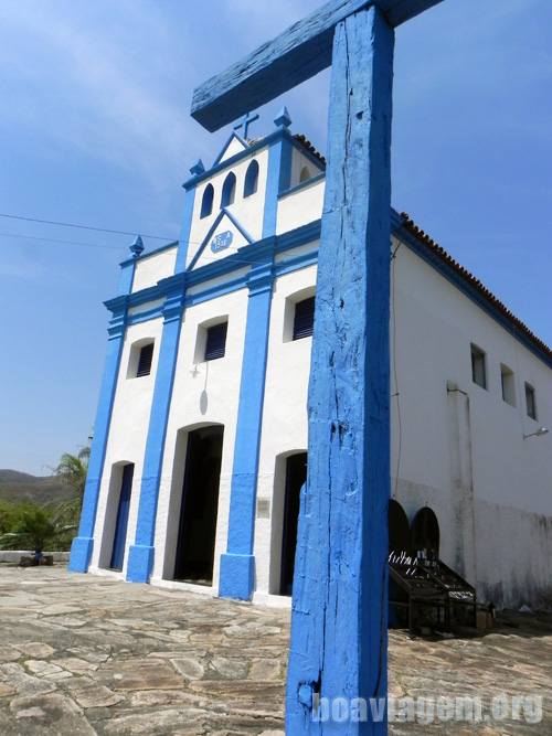 Típica Igreja na cidade de Goiás Velho