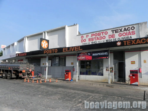 Primeiro Posto Texaco do estado de Goiás