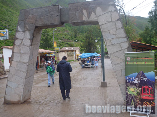 Chegando em Ollantaytambo - Vale Sagrado