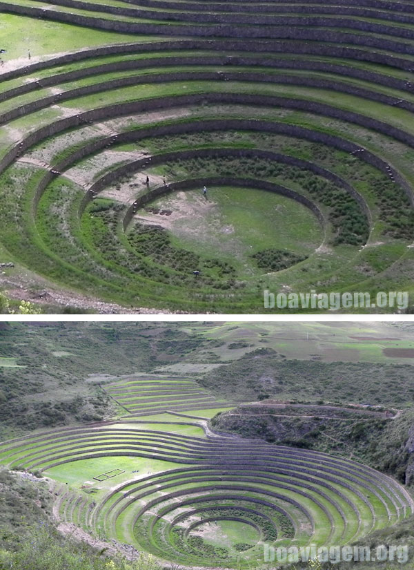 Os Moray são um dos destinos mais visitados próximo a Cuzco