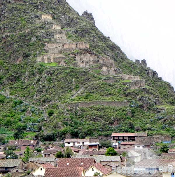 Arquitetura Inca, Construções nas Montanhas