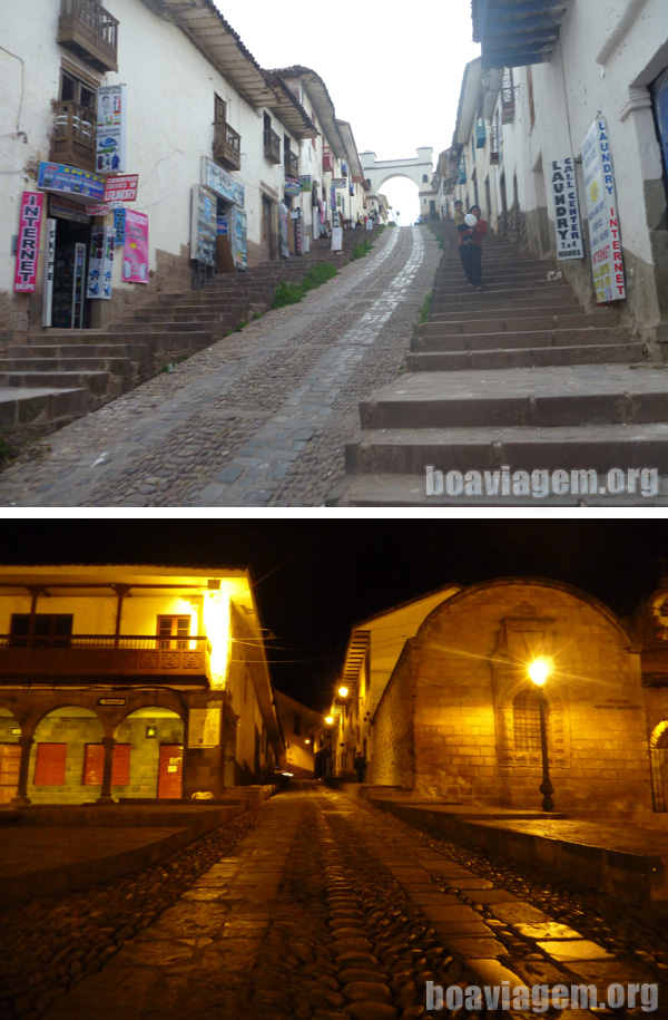 Caminhar pelas ruas de Cusco