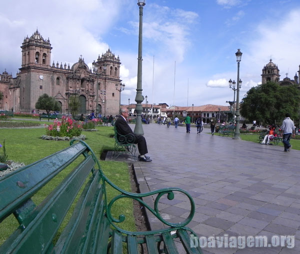 Plaza de Armas em Cusco