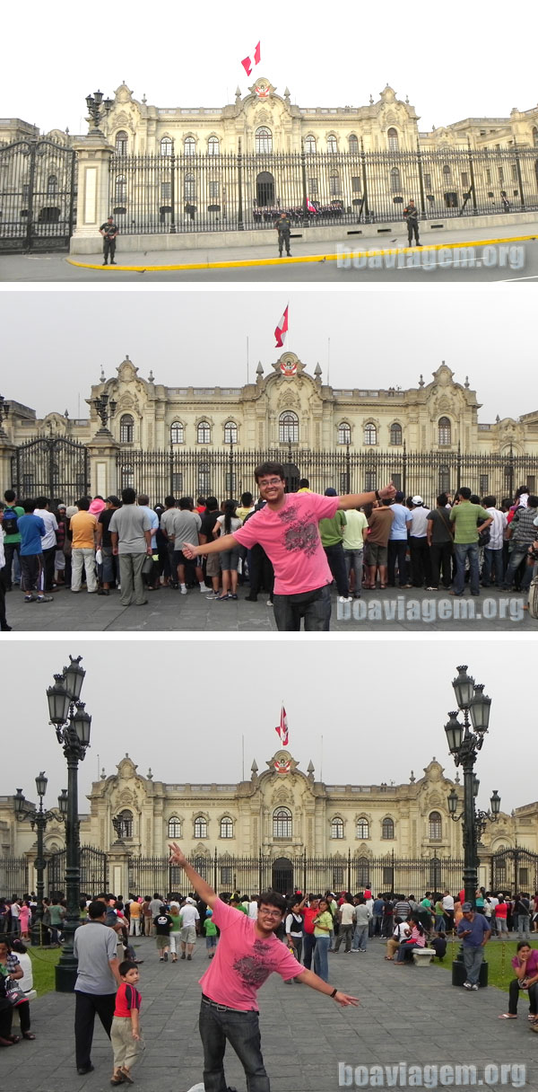 Plaza de Armas em Lima