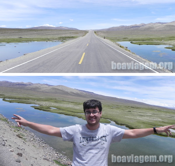 Caminho até Chivay é incrível