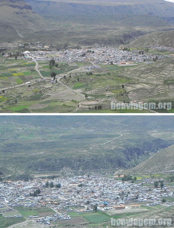 Visão geral de Chivay - Canyon del Colca