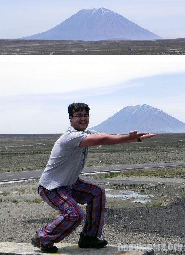 Vulcão El Misty em Arequipa