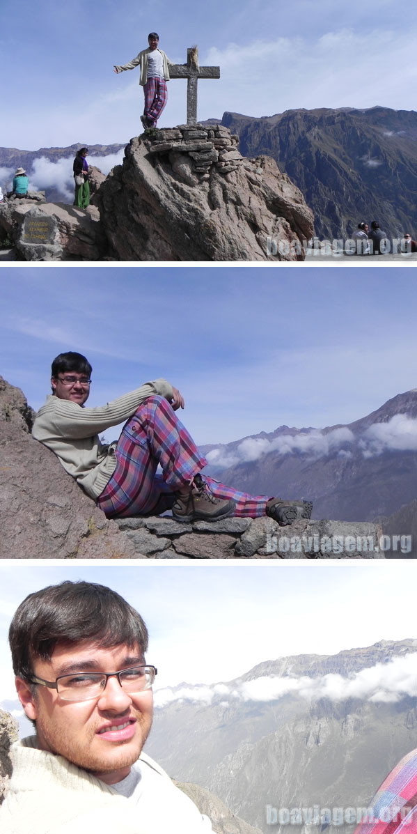 Literalmente nas nuvens no Canyon del Colca