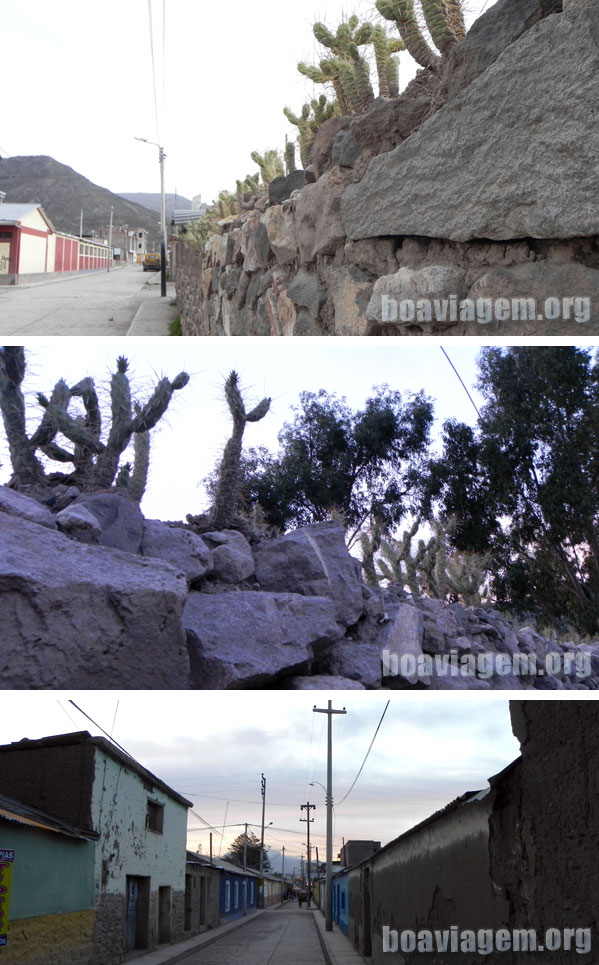 Ruas da cidade de Chivay no Canyon del Colca