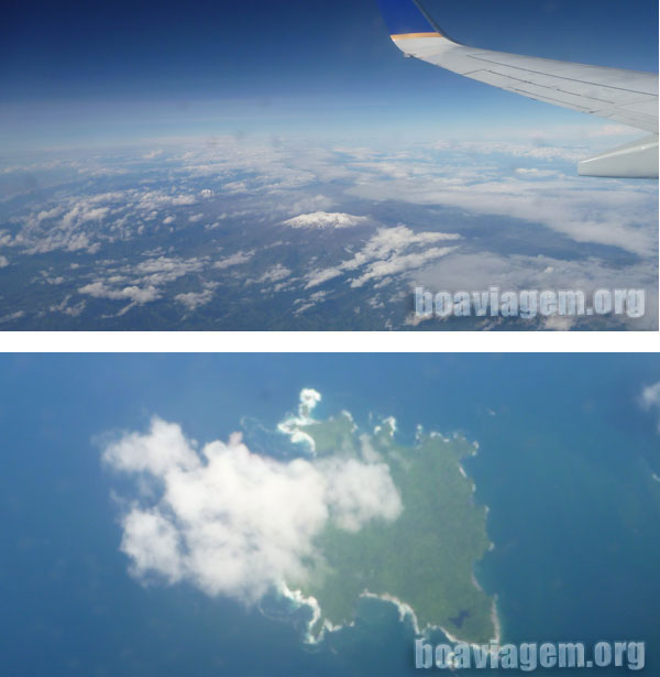 Paisagens incríveis no caminho até o Panamá