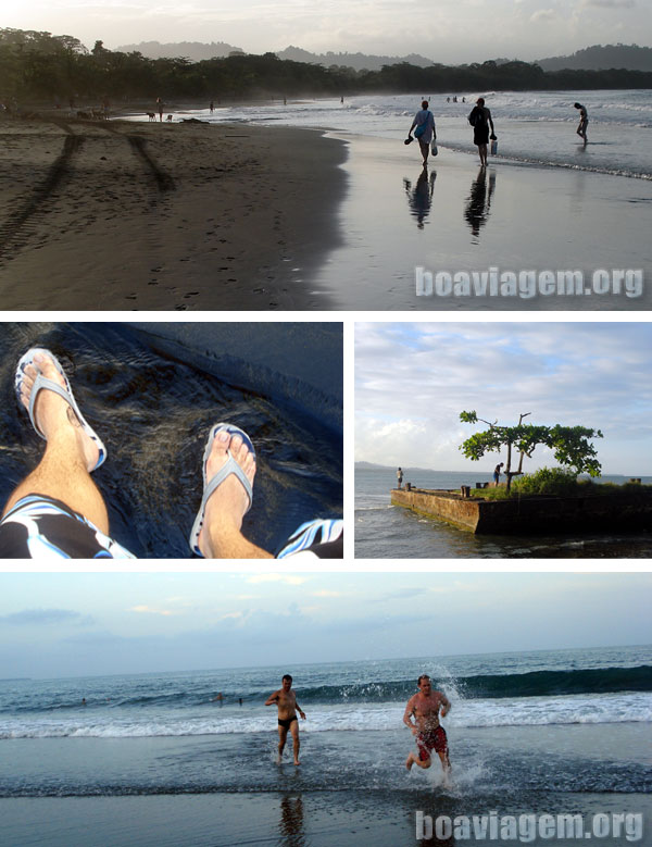 Mar do Caribe na Costa Rica