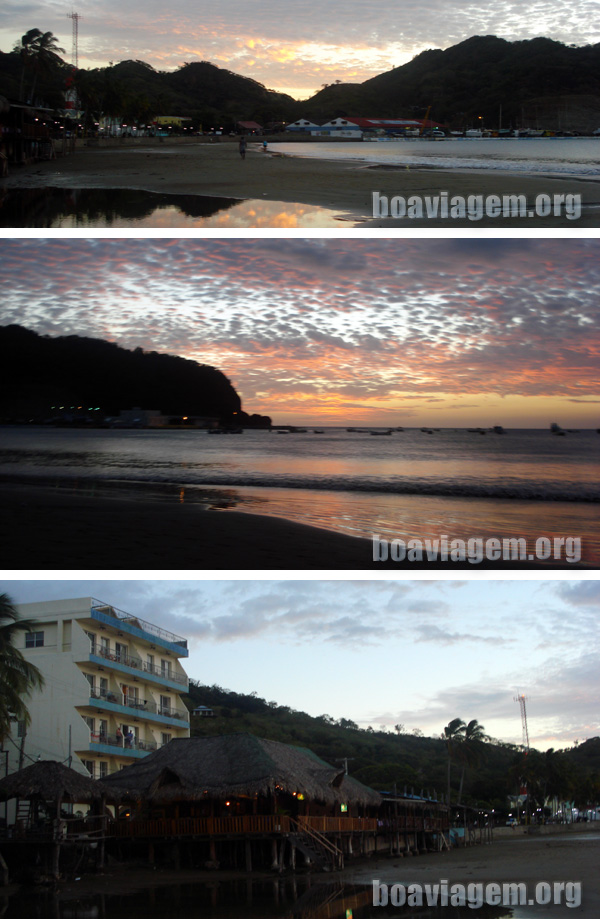 Fim do dia em San Juan del Sur
