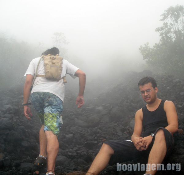 Rumo ao cume do vulcão Concépcion em Ometepe