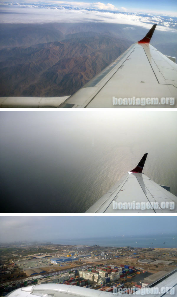 Aterrisando no Jorge Chaves - Aeroporto Internacional de Lima