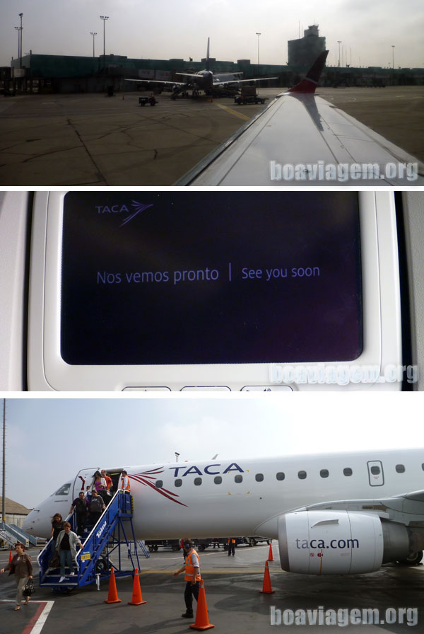Desembarque em Lima