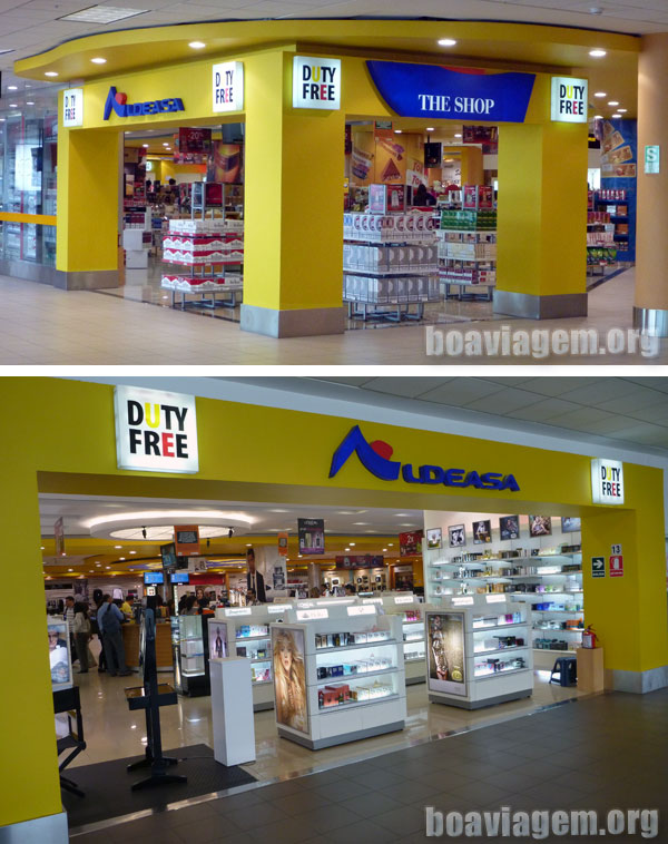 Duty Free em Lima - Aldeasa