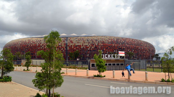 No soccer City em Joanesburgo