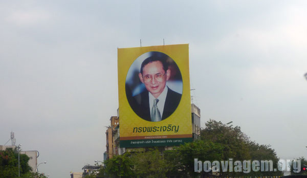 Outdoor do rei da Tailândia em Bangkok