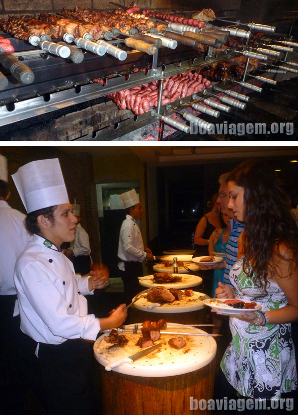 Uma prévia do rodízio da Rafain Churrascaria