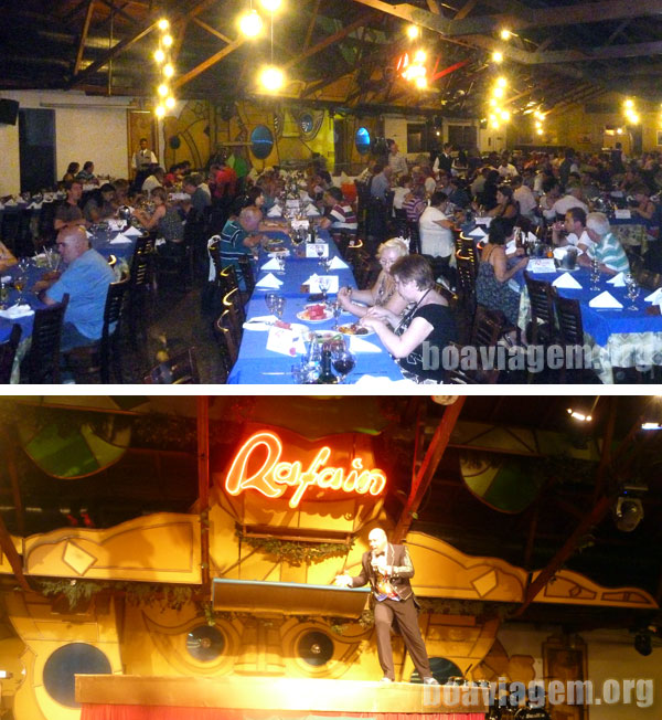 Visão geral da Rafain Churrascaria