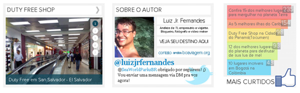 MixBox, sobre o autor e os posts mais curtidos no facebook