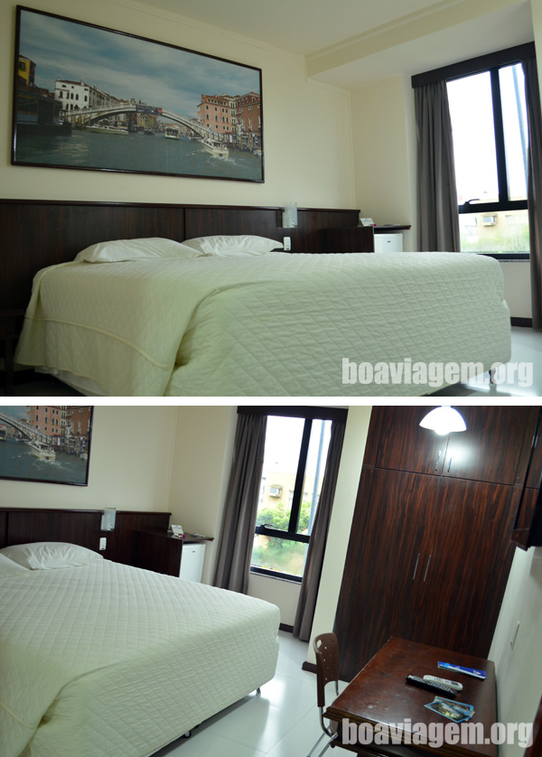 Quarto de casal no Hotel Águas do Iguaçu