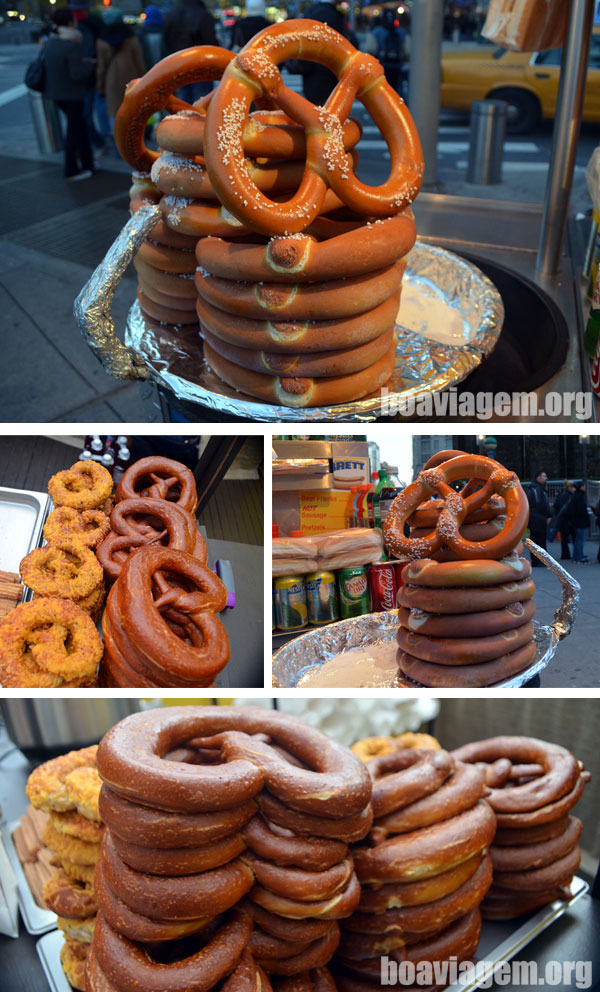 Pretzel em Nova York