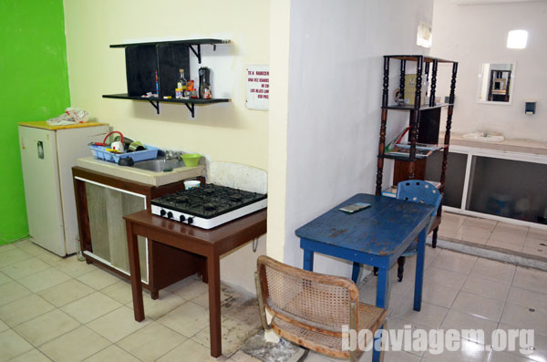 Cozinha compartilhada do Chacmool
