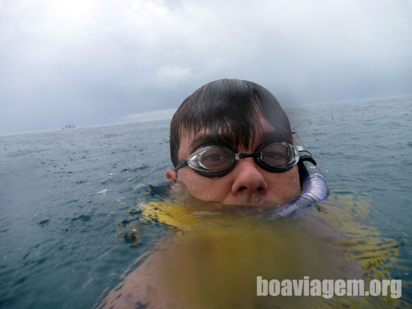 E acima do nível do mar a chuva caia