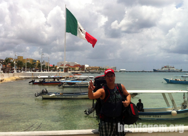 Desembarcado em Cozumel