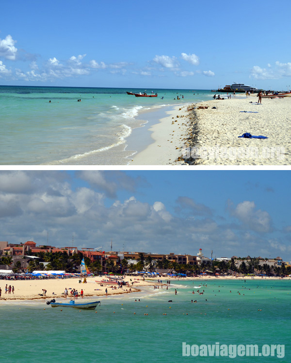 A incrível Playa del Carmen - México