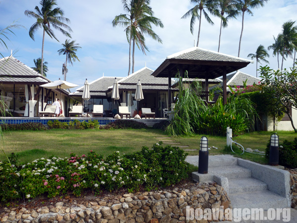 Resort pé na areia em Koh Samui