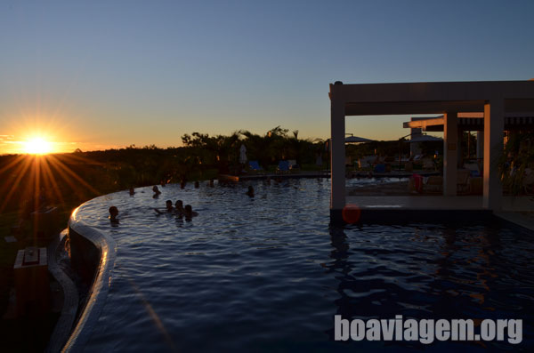 Piscina Infinitus do Rio Quente Cristal Resort