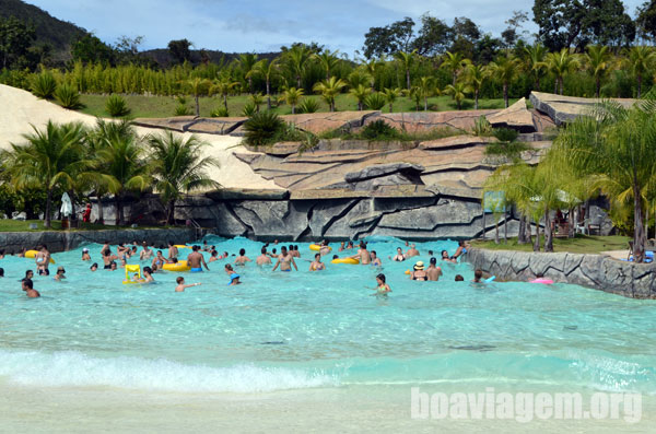 Praia do Cerrado no Hot Park