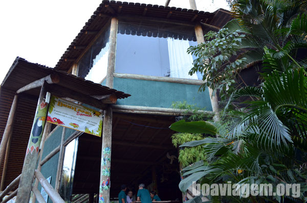 Entrada da Bird Land, no Hot Park