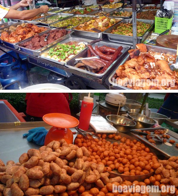 Comida pra viagem na Ilha Samui