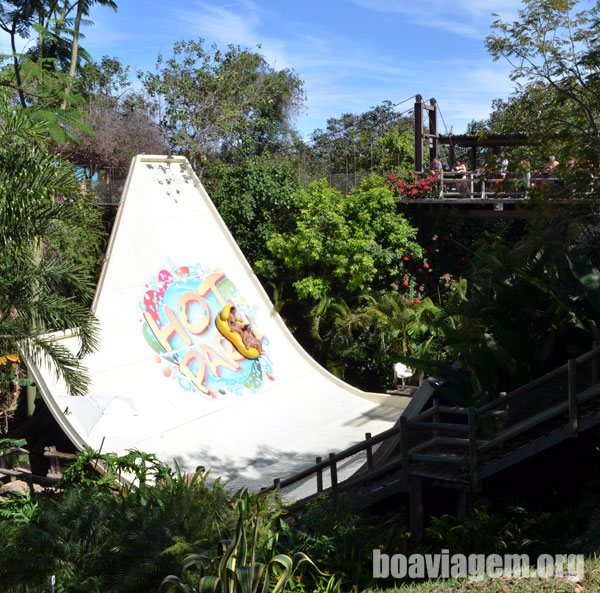 Half Pipe do Hot Park no Rio Quente Resorts