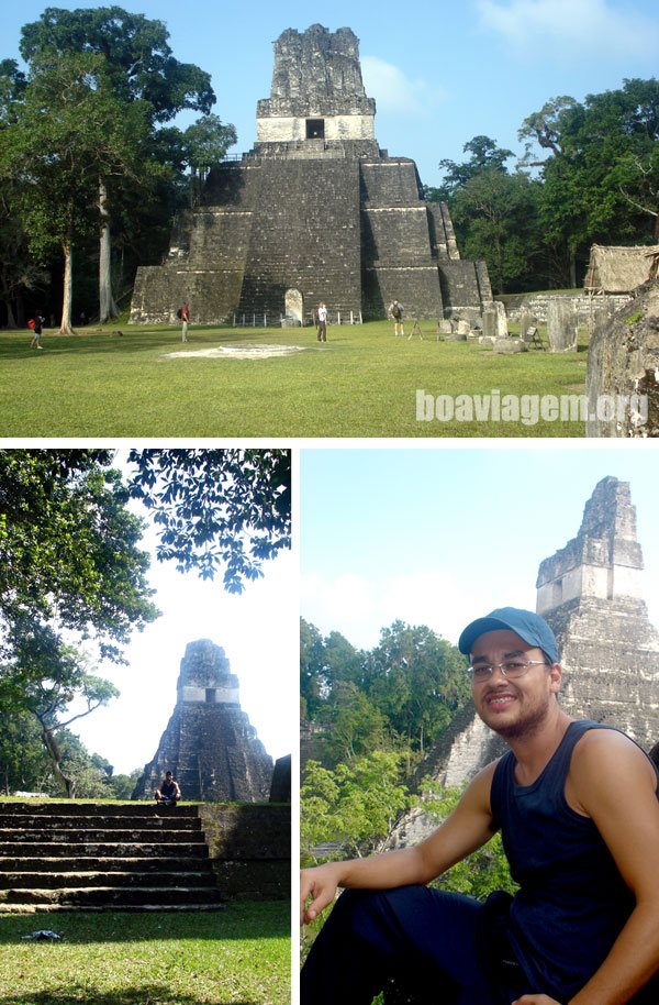 Templo II de Tikal na Guatemala
