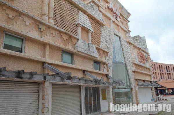 Empreendimentos lacrados na Zona Hotelera de Cancun