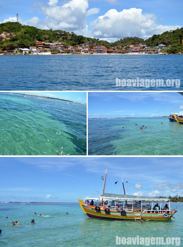 Mergulho, snorkel, Morro de São Paulo